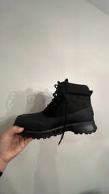 UGG Emmett Duck Boot Black Men's Leather Waterproof size 11 winter boots NIB - Image 4