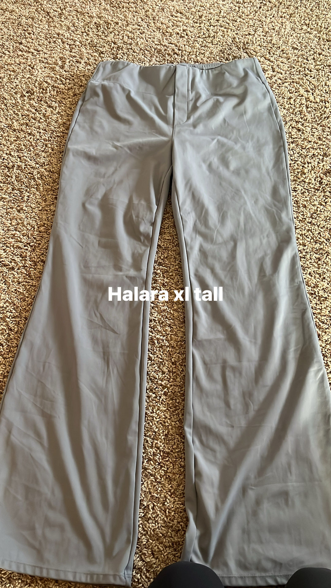 Halara High Waisted Wide Leg Flare Pants xl tall