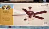 New in Box Hampton Bay Glendale 52 in. Oil-Rubbed Bronze Ceiling Fan - Image 1