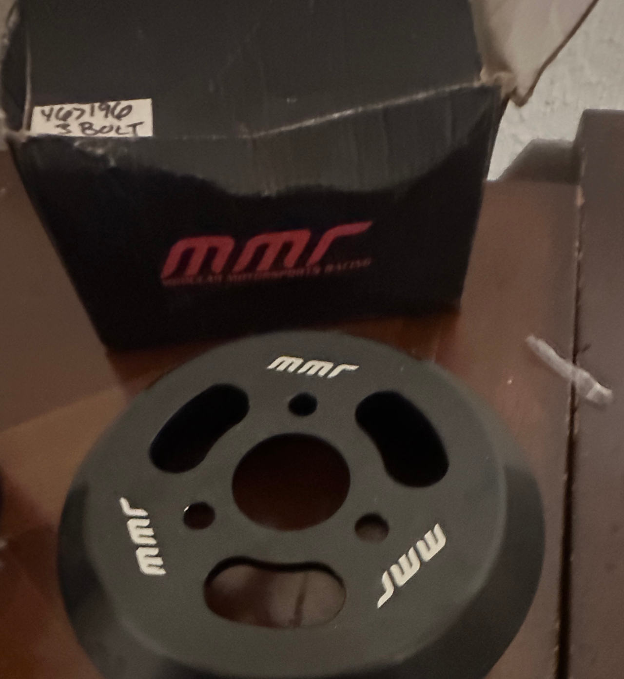 MMR Billet Water Pump Pulley 3-Bolt