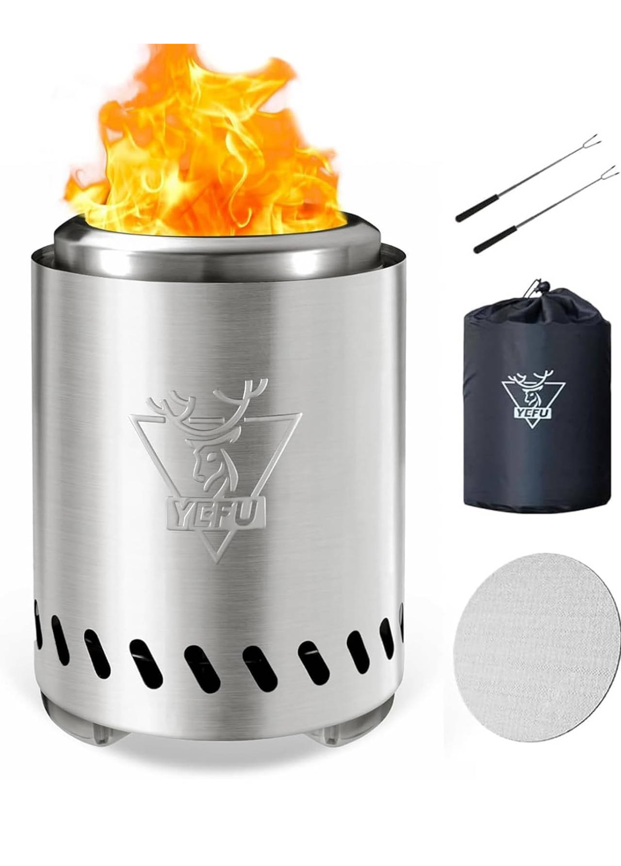 YEFU Smokeless Fire Pit