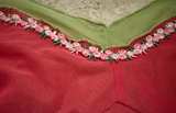 Y2K Mesh Rose Embroidered Cami Top size M. - Image 2