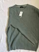 Regular Fit Waffle Jumper Navy Blue - Image 2