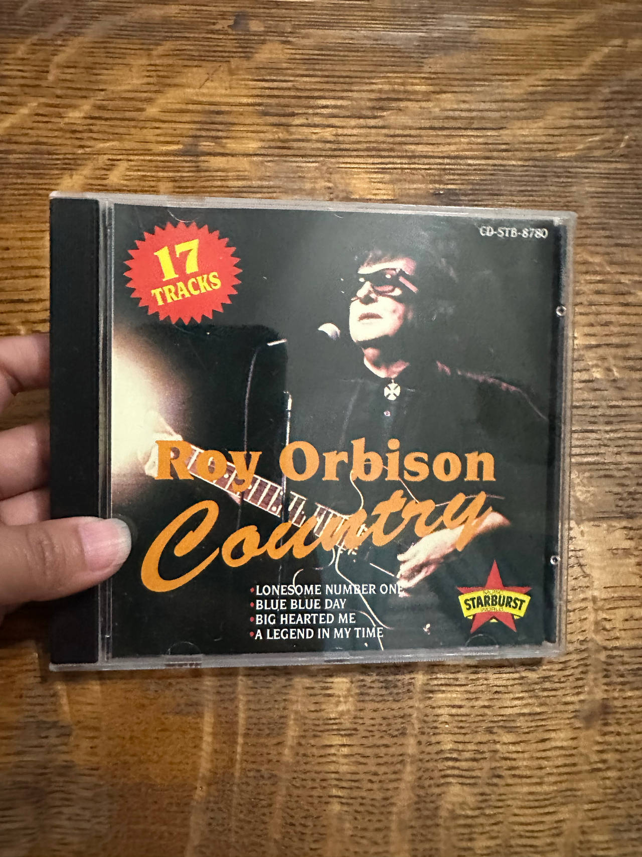 Roy Orbison - Country (Starburst Music CD) Very Good Condition