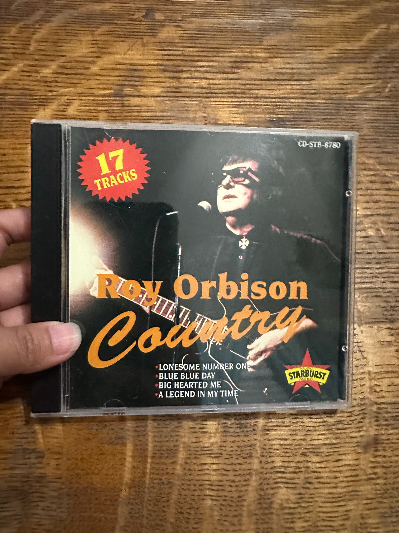 Roy Orbison - Country (Starburst Music CD) Very Good Condition