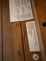 Modern Solid Wood Dining Table with Plank Legs - Image 2