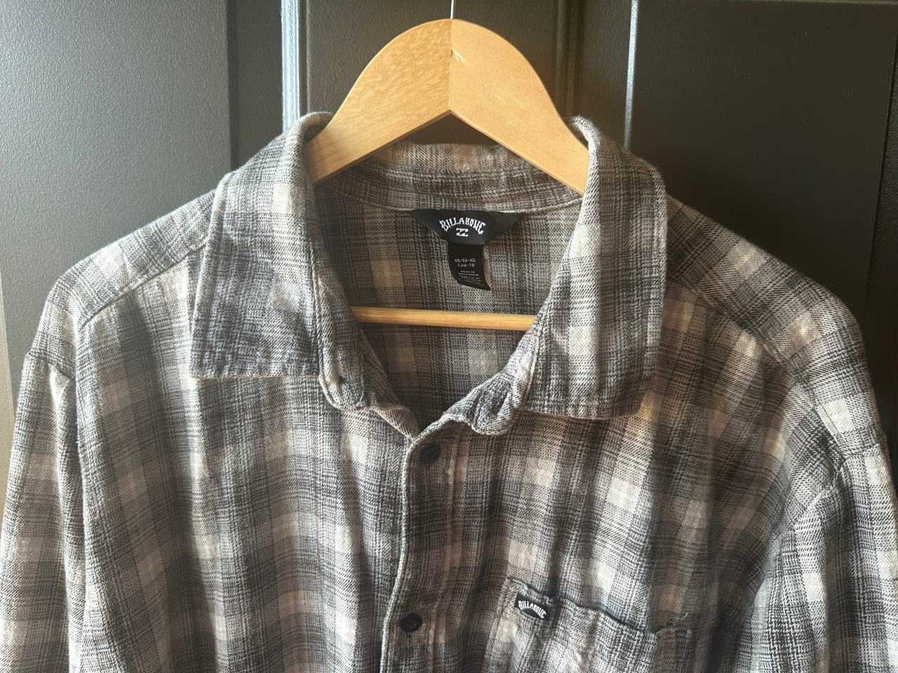 Billabong Plaid Flannel Shirt