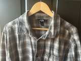 Billabong Plaid Flannel Shirt - Image 1