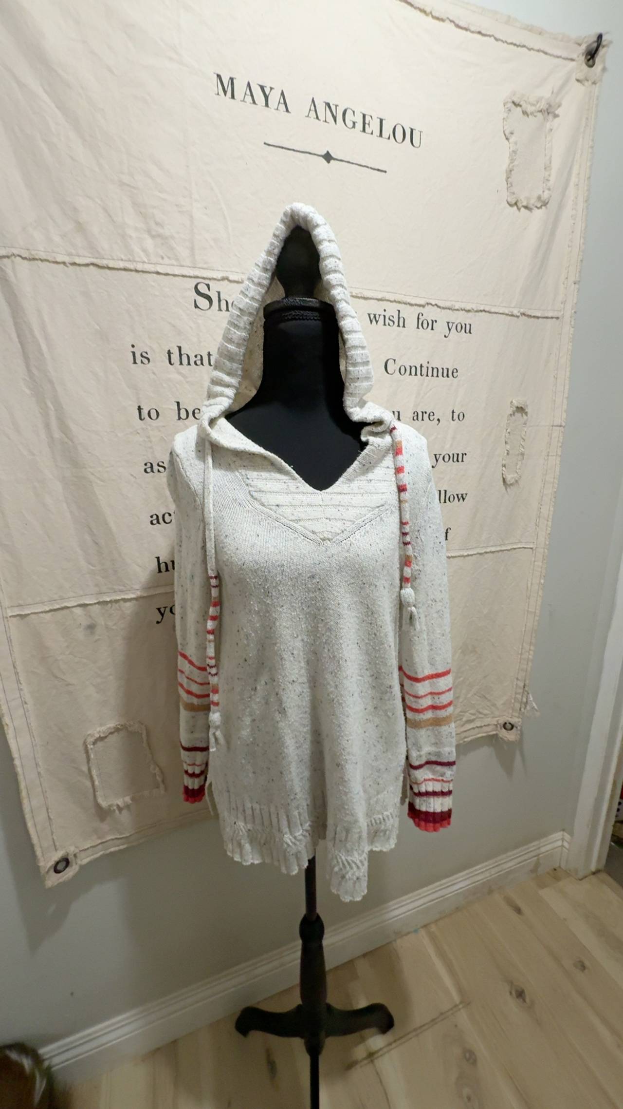 Nic+Zoe Winter Sunset Hooded Sweater