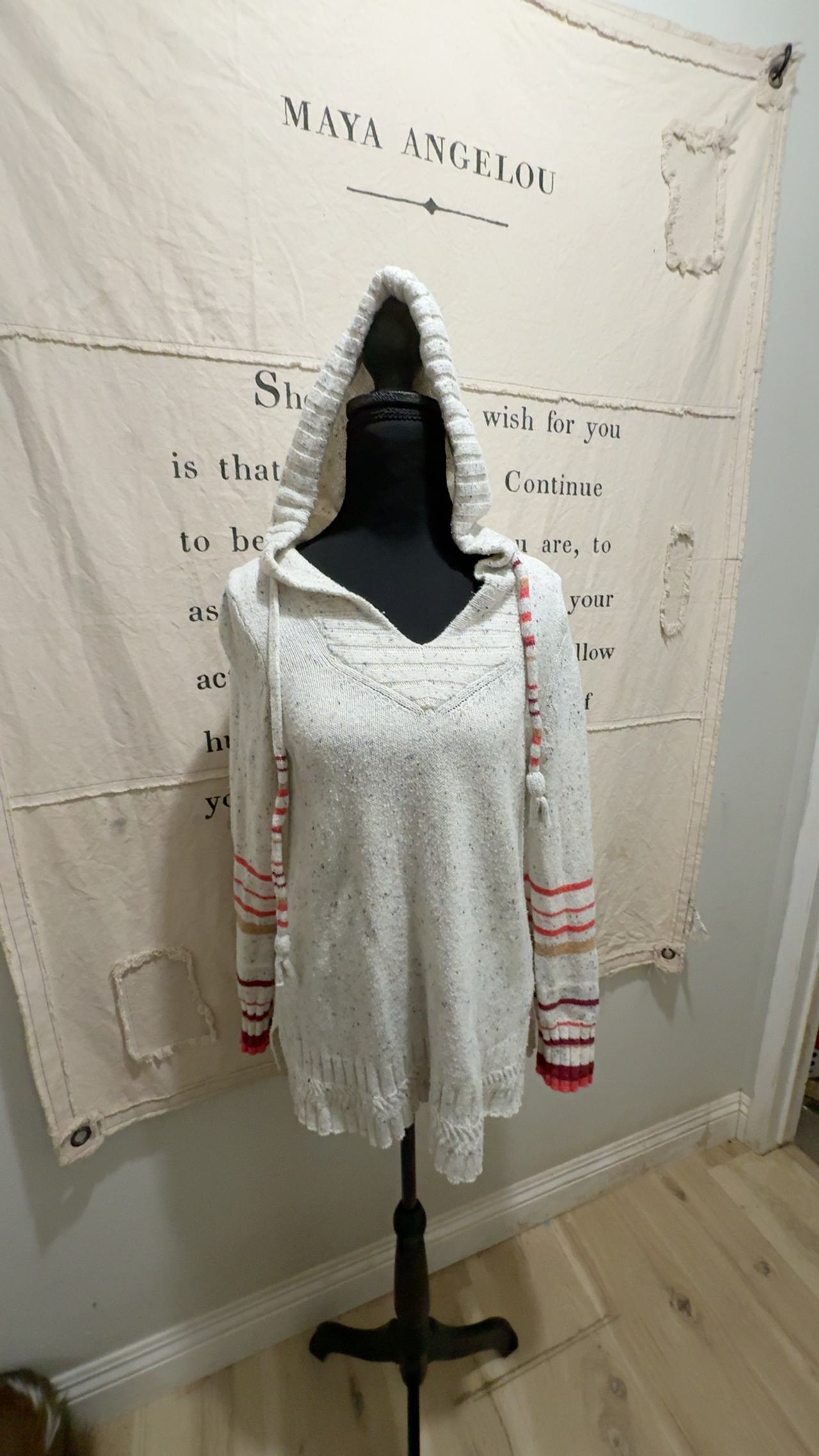 Nic+Zoe Winter Sunset Hooded Sweater