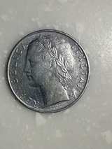 1957 Italy 100 Lire Coin E9 - Image 3