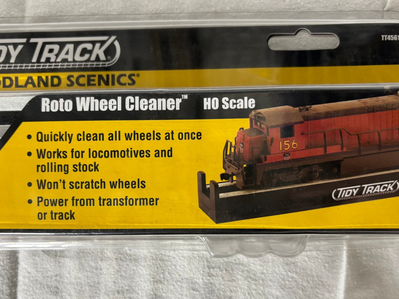 Woodland Scenics Tidy Track Roto Wheel Cleaner HO Scale