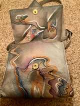 Anuschka Hand Painted Leather Crossbody Bag - Image 4