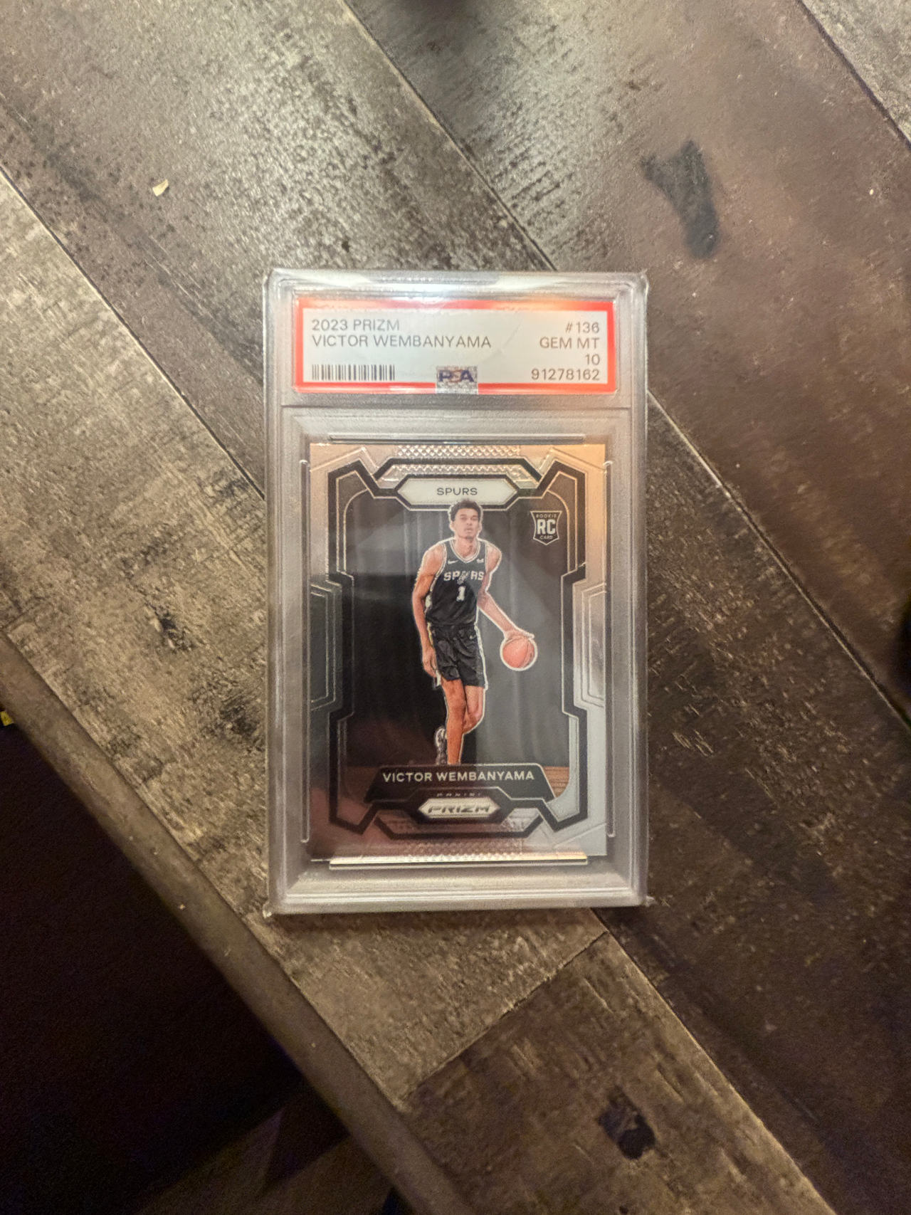 2023 Prizm Victor Wembanyama Rookie Card