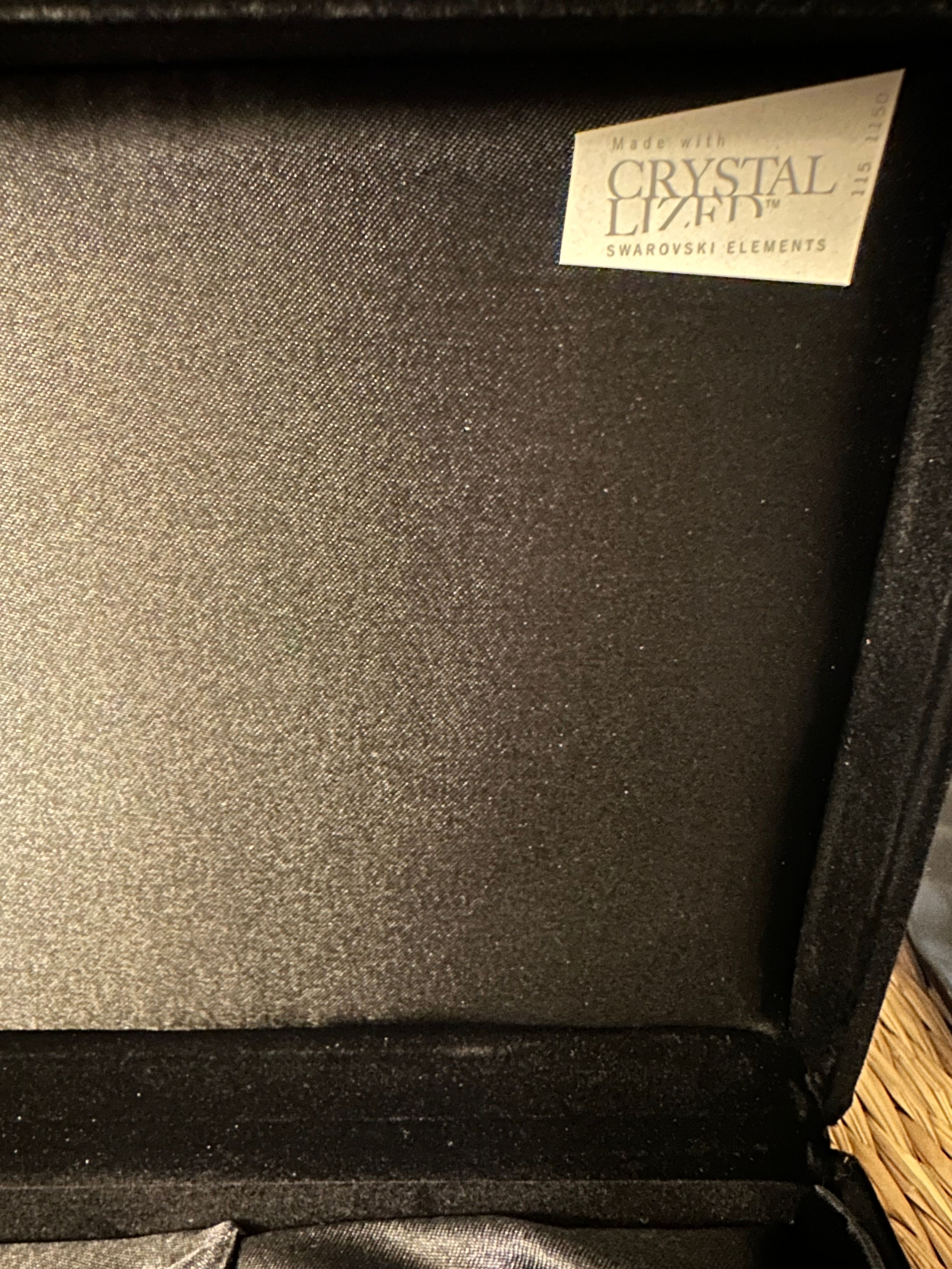 Swarovski Crystal Sterling Silver Wedding Cake Set 2-Piece - Image 2