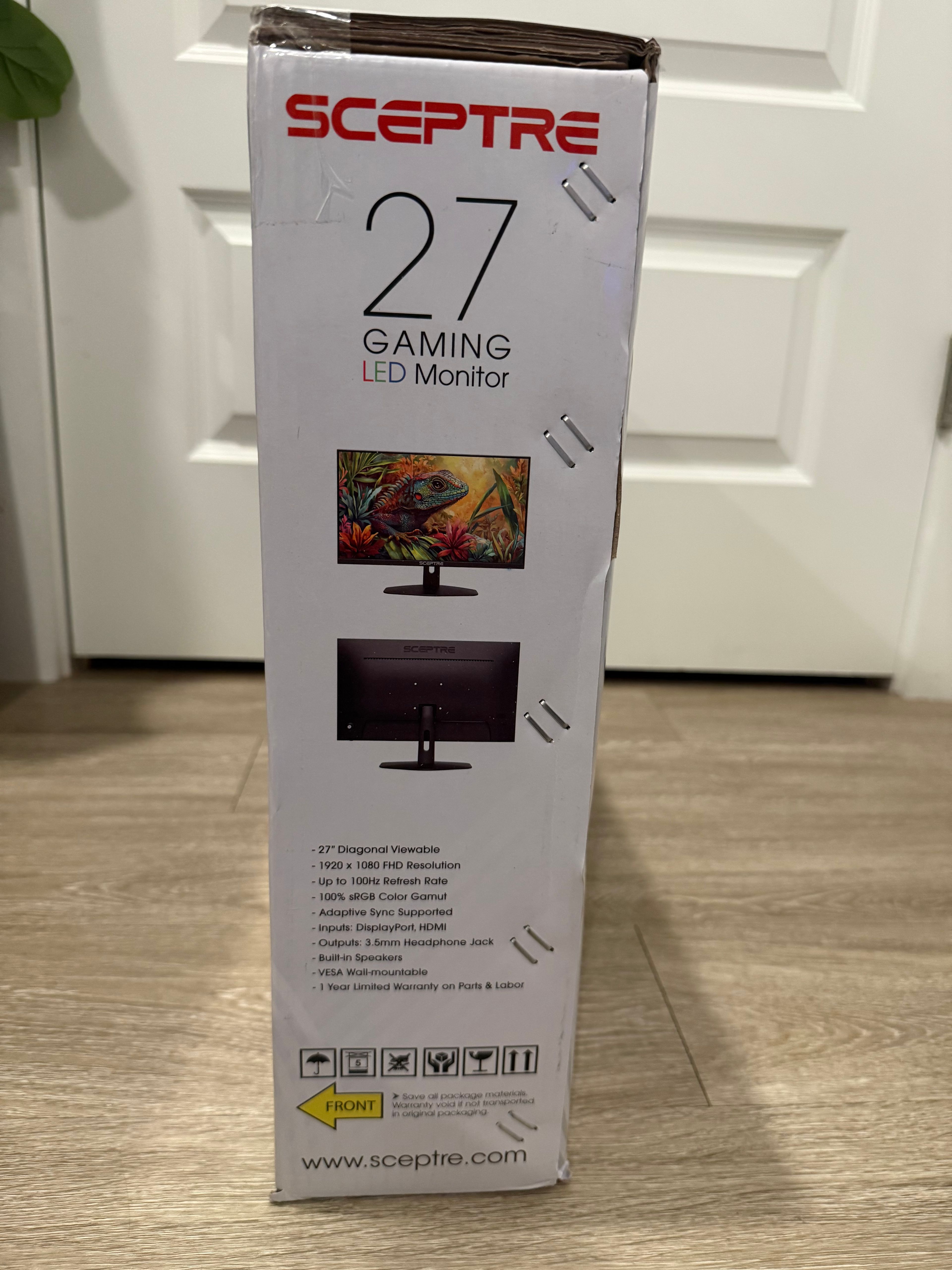 Sceptre 27-inch Gaming Monitor Machine Black - Image 2