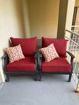 Outdoor Patio Loveseat and Coffee Table Set - Image 2