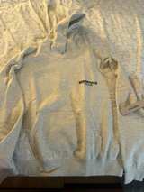 Fear of God Essentials Hoodie Oatmeal Heather - Image 4