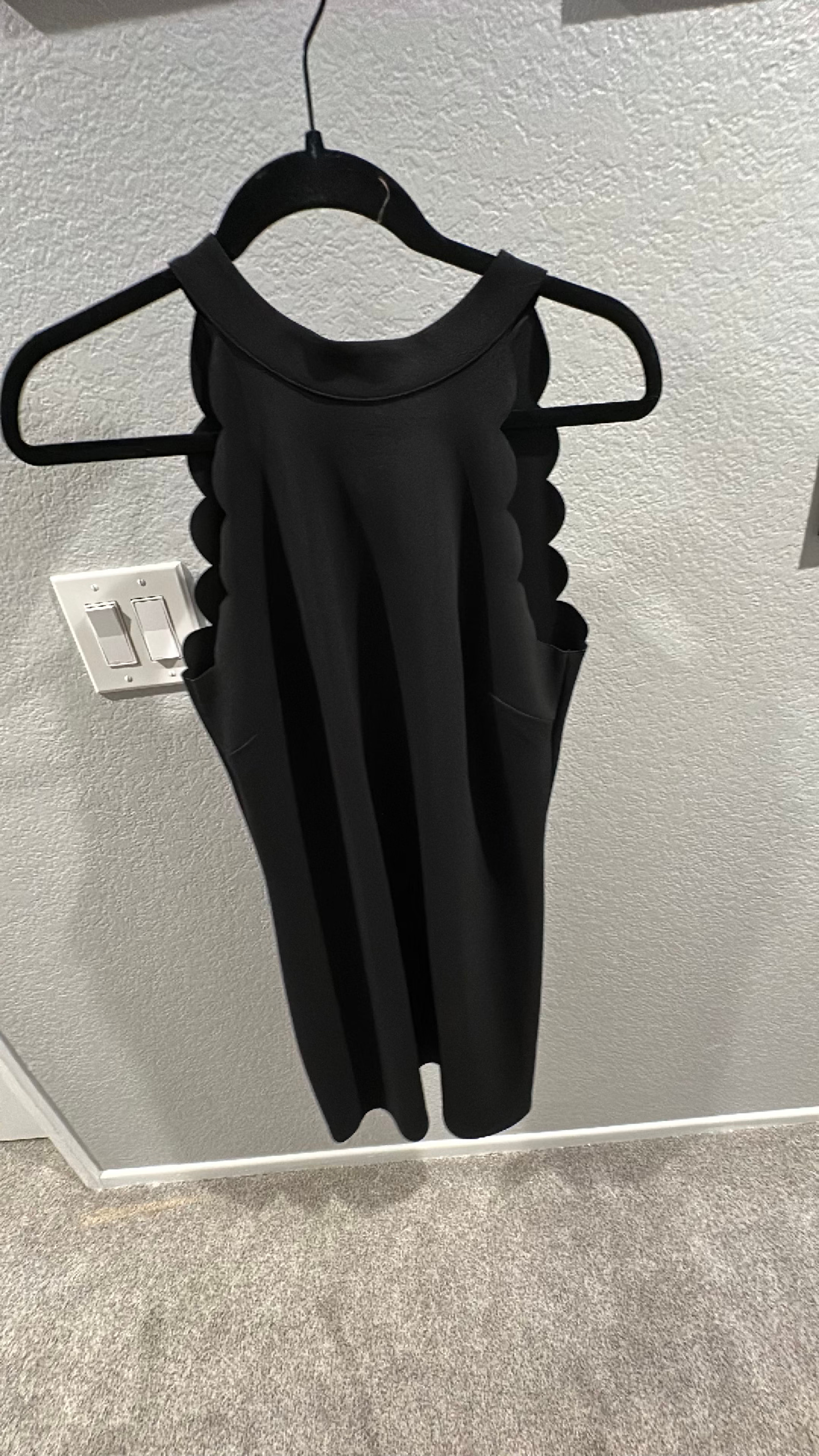 Fortune and Ivy Little Black Midi Dress - Image 2