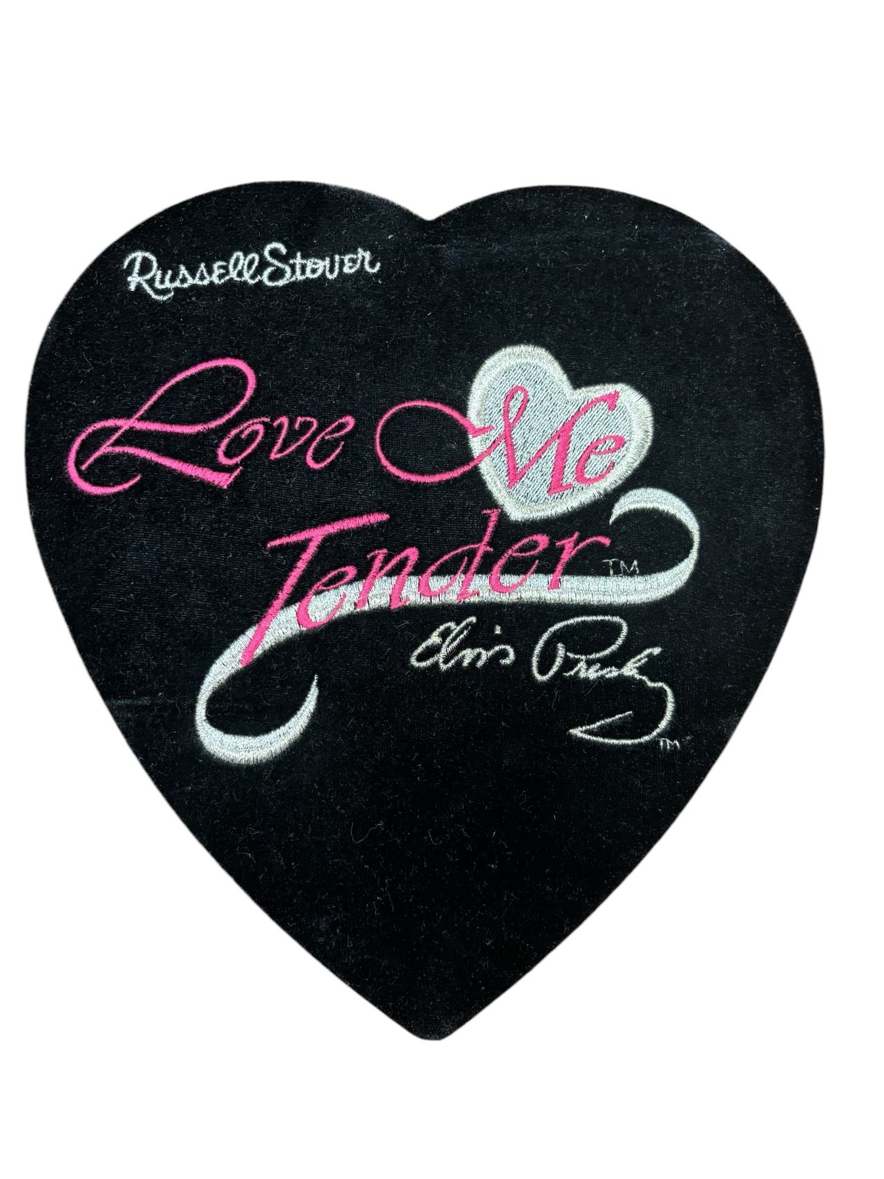 Russell Stover Elvis Presley Love Me Tender Heart Chocolate Box