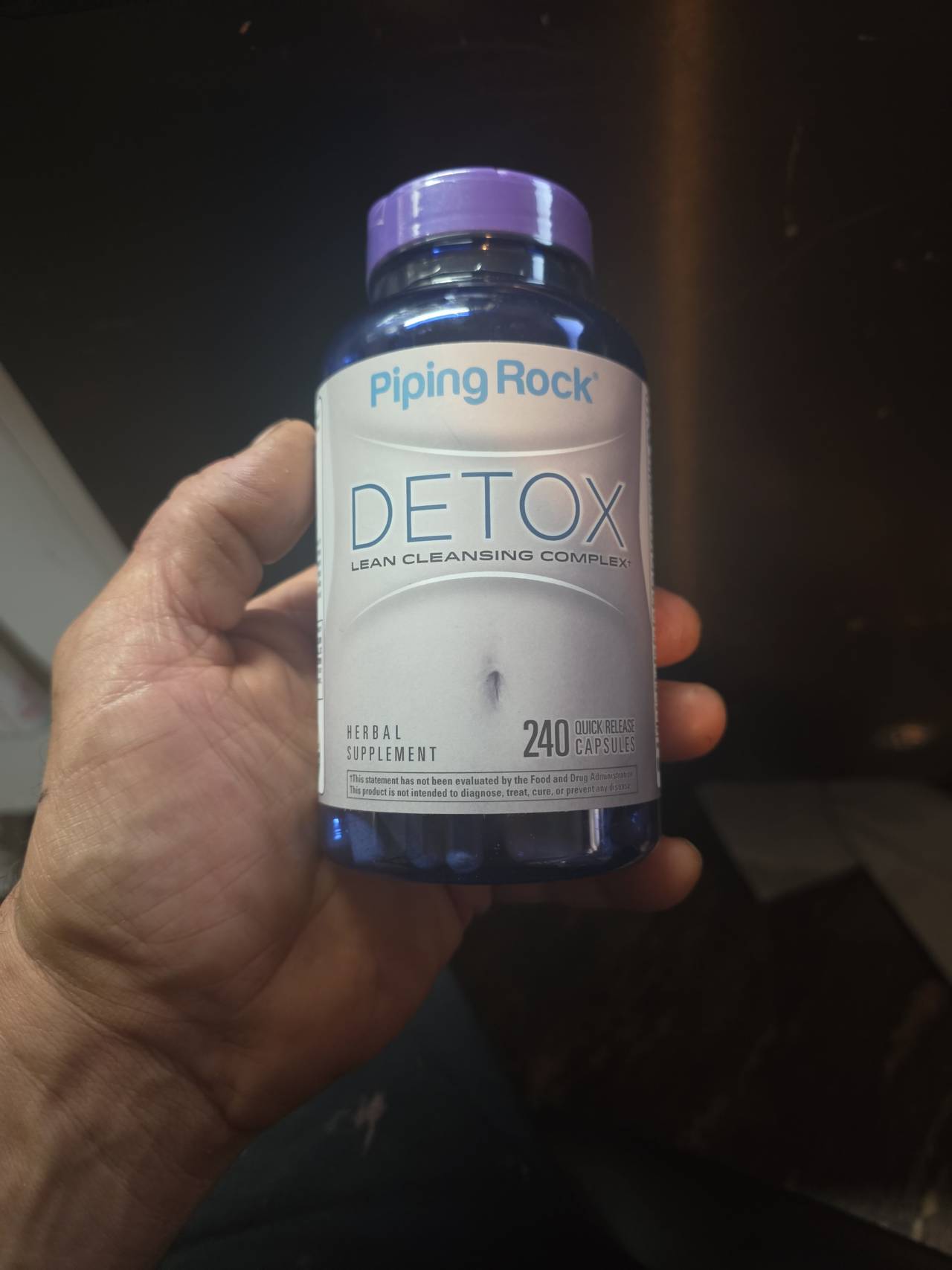 Piping Rock Detox Lean Cleansing Complex 240 Capsules