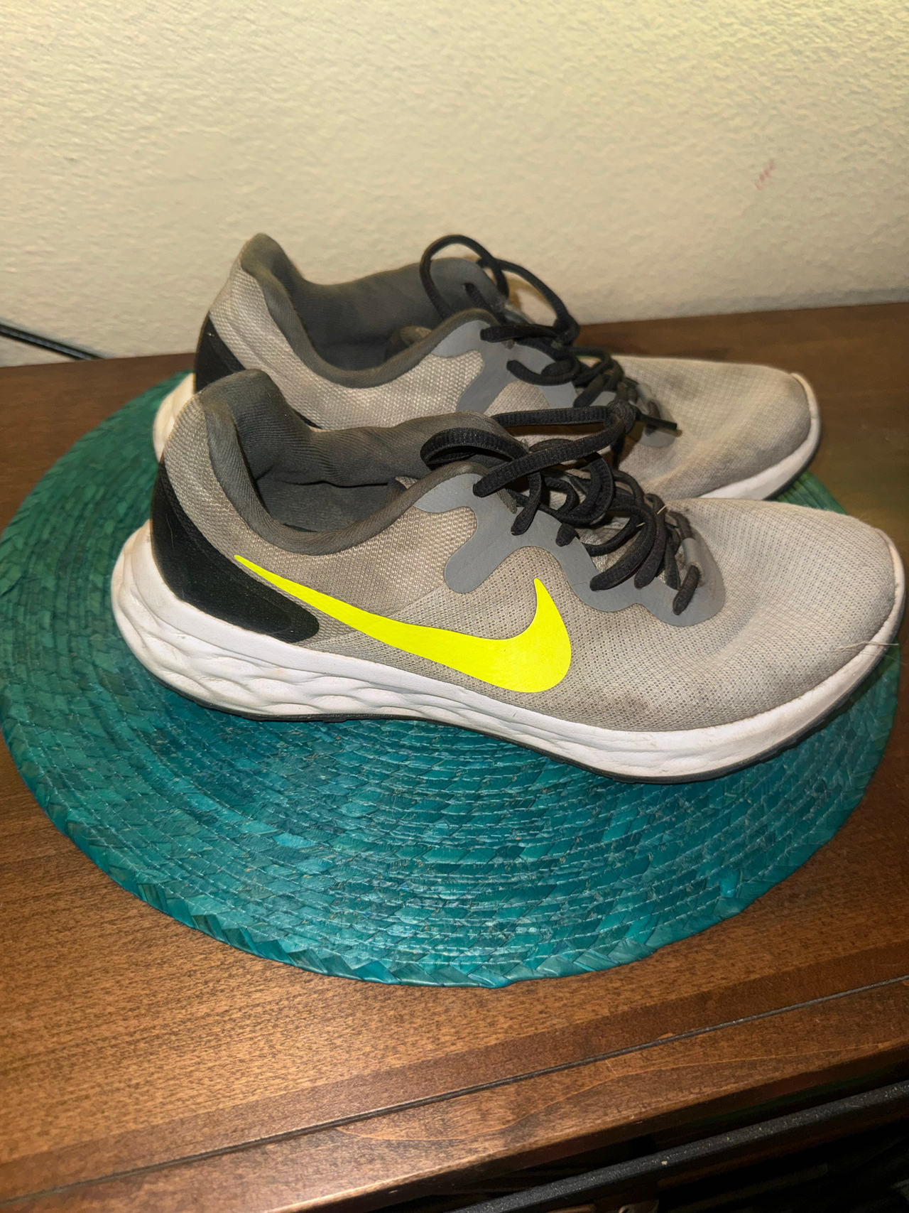10 Men’s - Nike Revolution 6 Next Nature Grey Volt