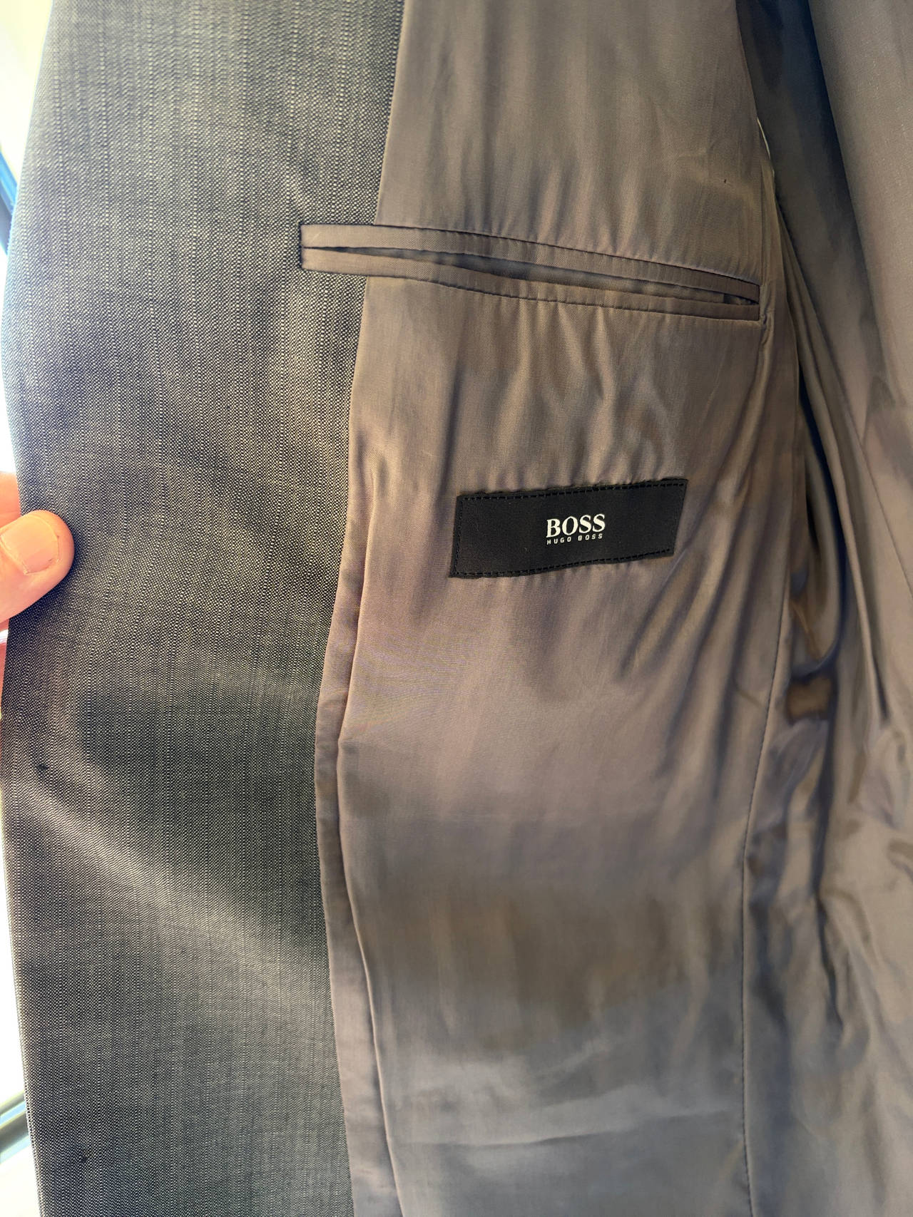 Hugo Boss Grey Suit