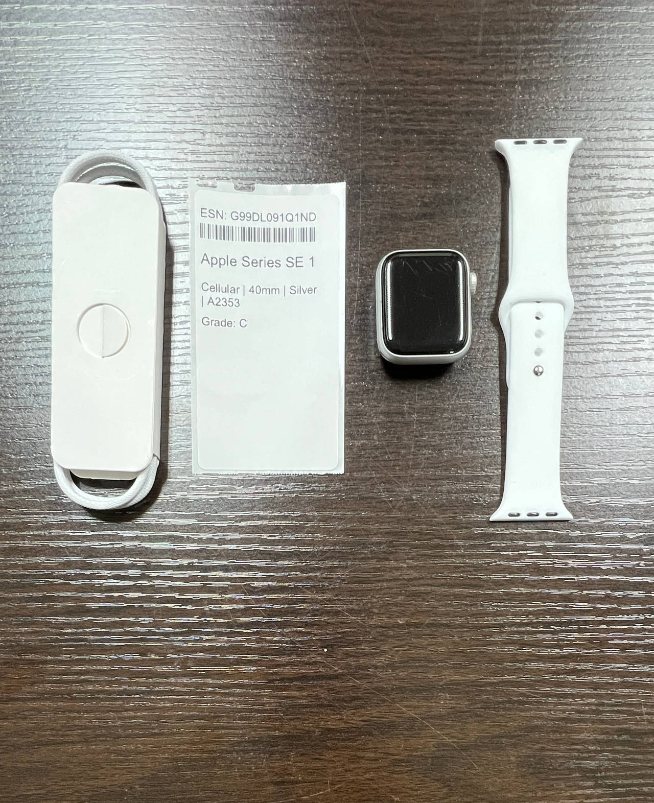 Apple Watch SE (1st Gen) Cellular 40mm Silver