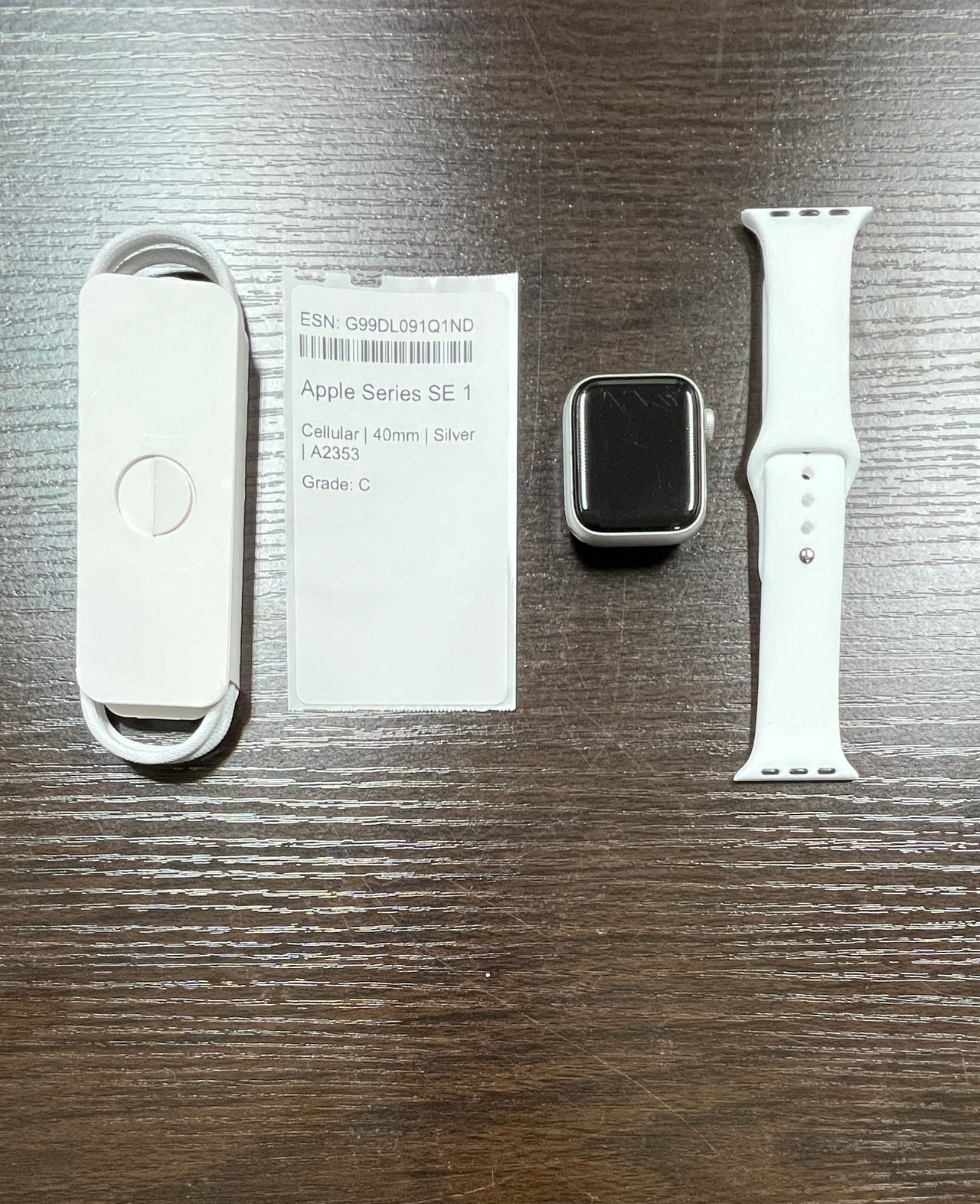 Apple Watch SE (1st Gen) Cellular 40mm Silver