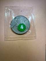 1992 Washington Quarter Dollar strike through lamination error G4 - Image 3