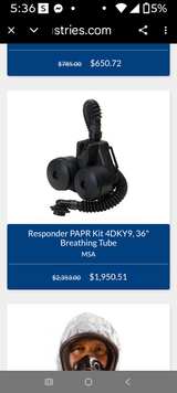 MSA Responder PAPR Kit with 36" Breathing Tube - Image 2