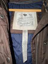 Abercrombie & Fitch Brown Puffer Jacket Small - Image 4