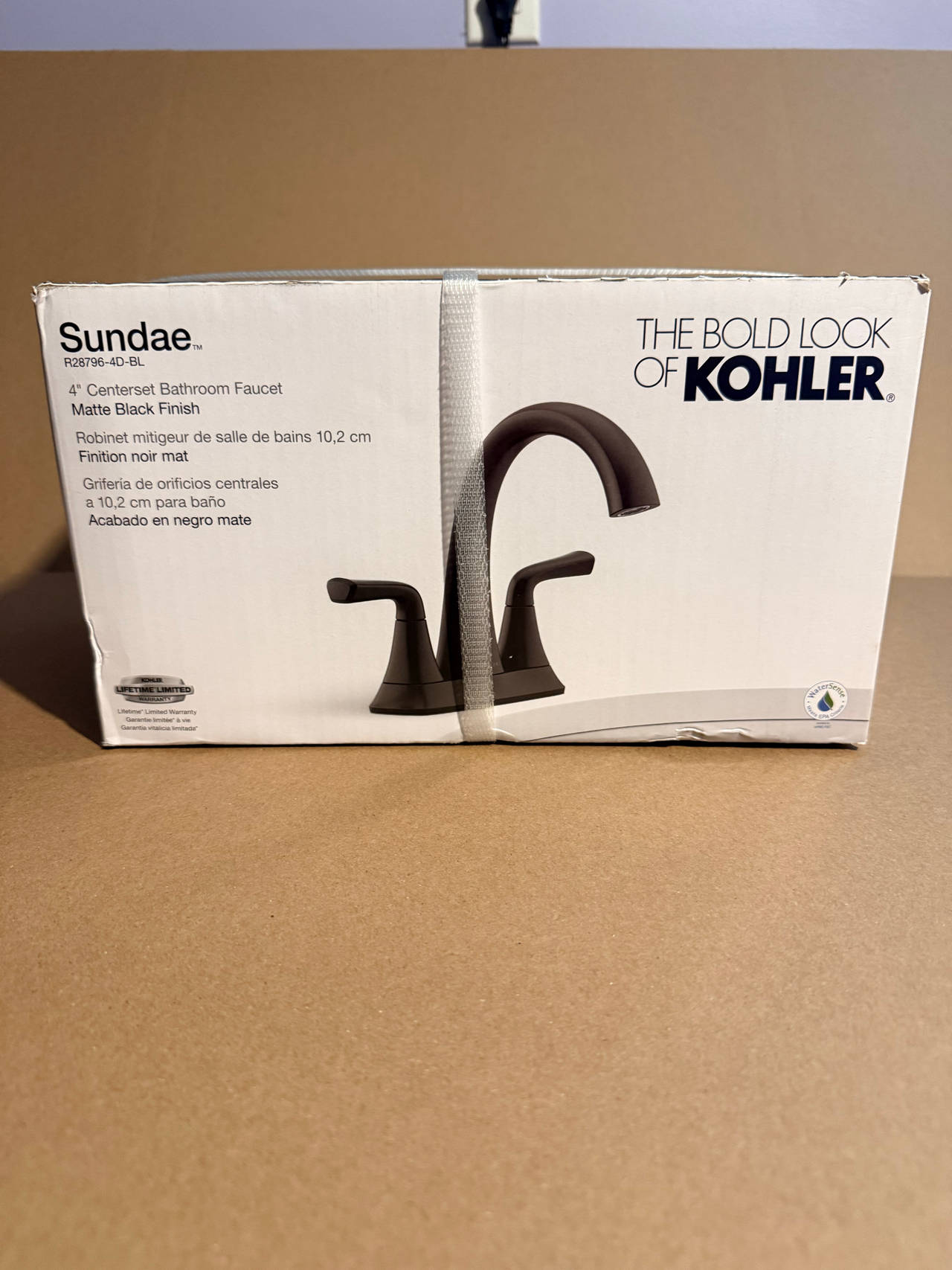 Kohler Sundae 4" Centerset Bathroom Faucet