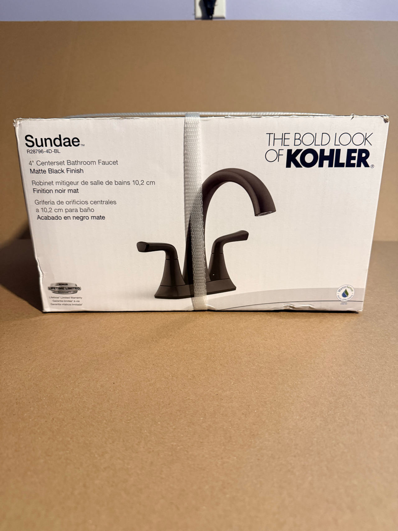 Kohler Sundae 4" Centerset Bathroom Faucet