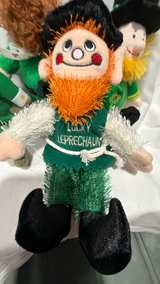 St. Patrick's Day Leprechaun Plush Set 4 plush dolls - Image 2