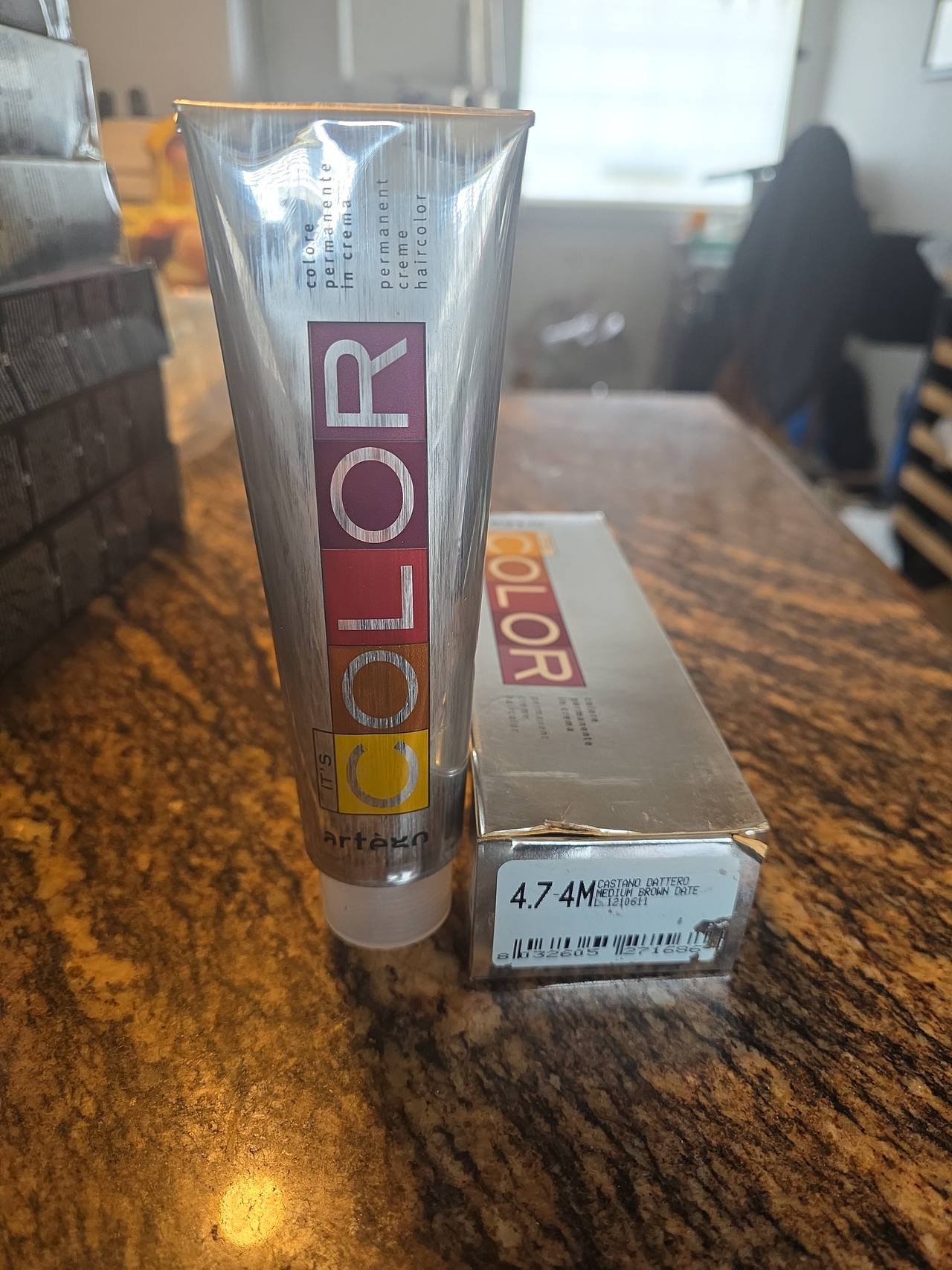 Artego It's Color Permanent Hair Color 4.7 4M Medium Brown Date