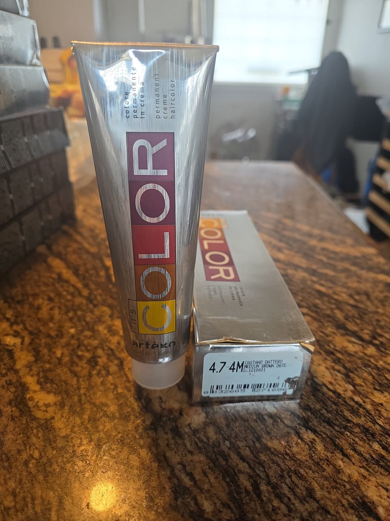 Artego It's Color Permanent Hair Color 4.7 4M Medium Brown Date
