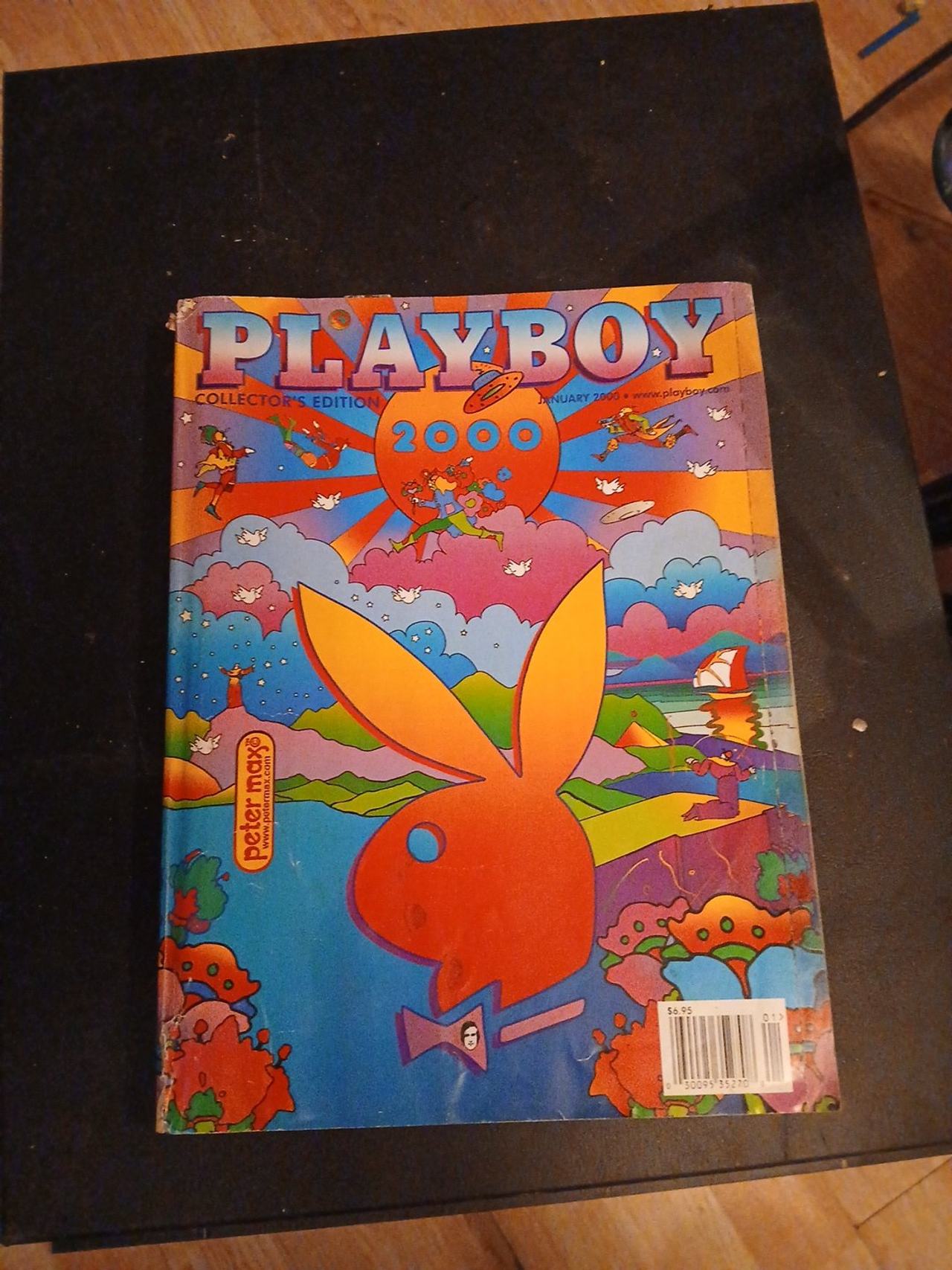 Playboy Magazine January 2000 Peter Max Cover