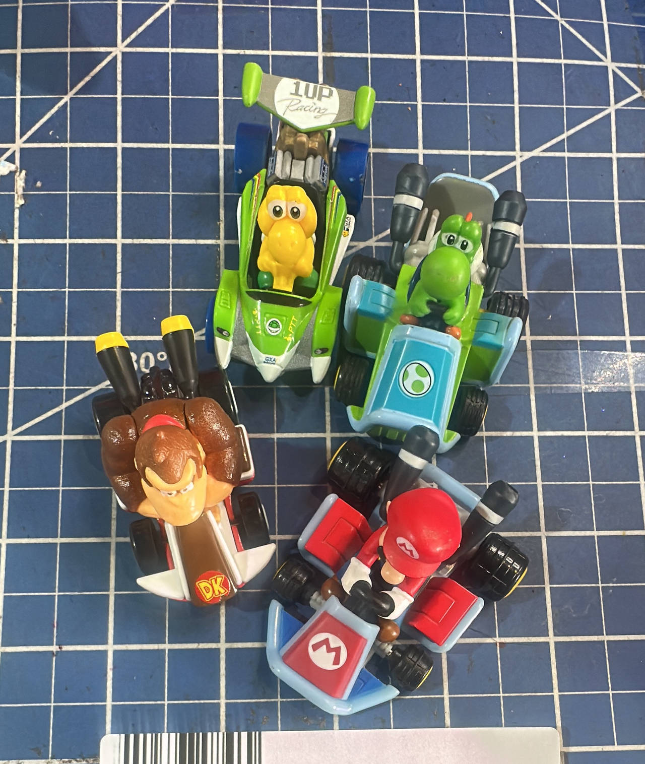Hot Wheels Mario Kart Die-Cast 4-Pack Bundle