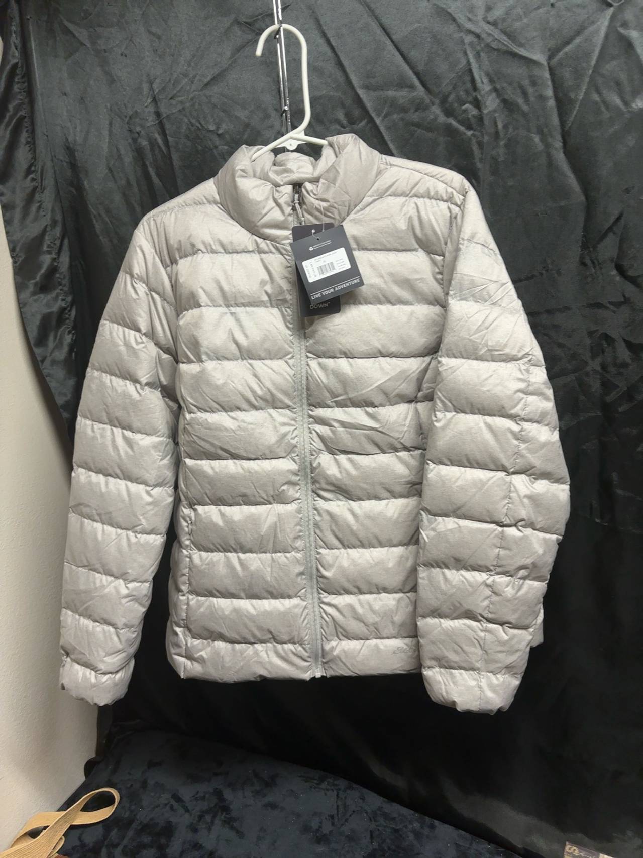 Eddie Bauer CirrusLite Down Jacket Light Grey