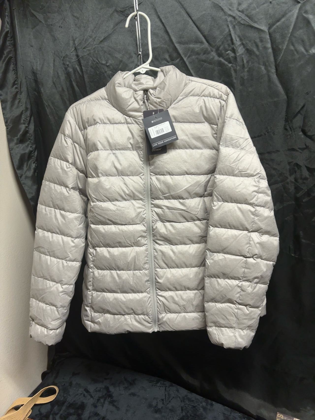 Eddie Bauer CirrusLite Down Jacket Light Grey