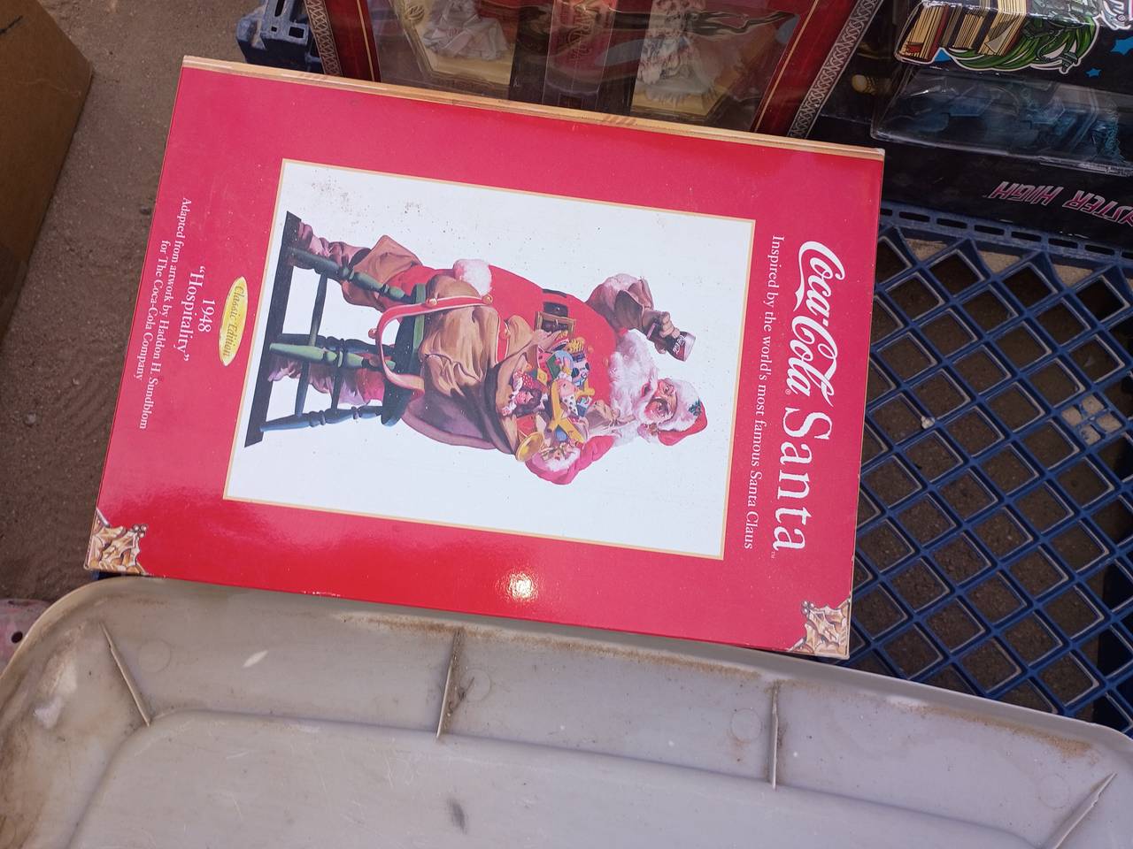 Holiday Creations Animated Santa Claus with Toy Bag