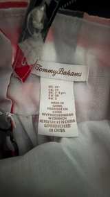 Tommy Bahama Girls Red and Black Gingham Ruffle Dress 3T - Image 5