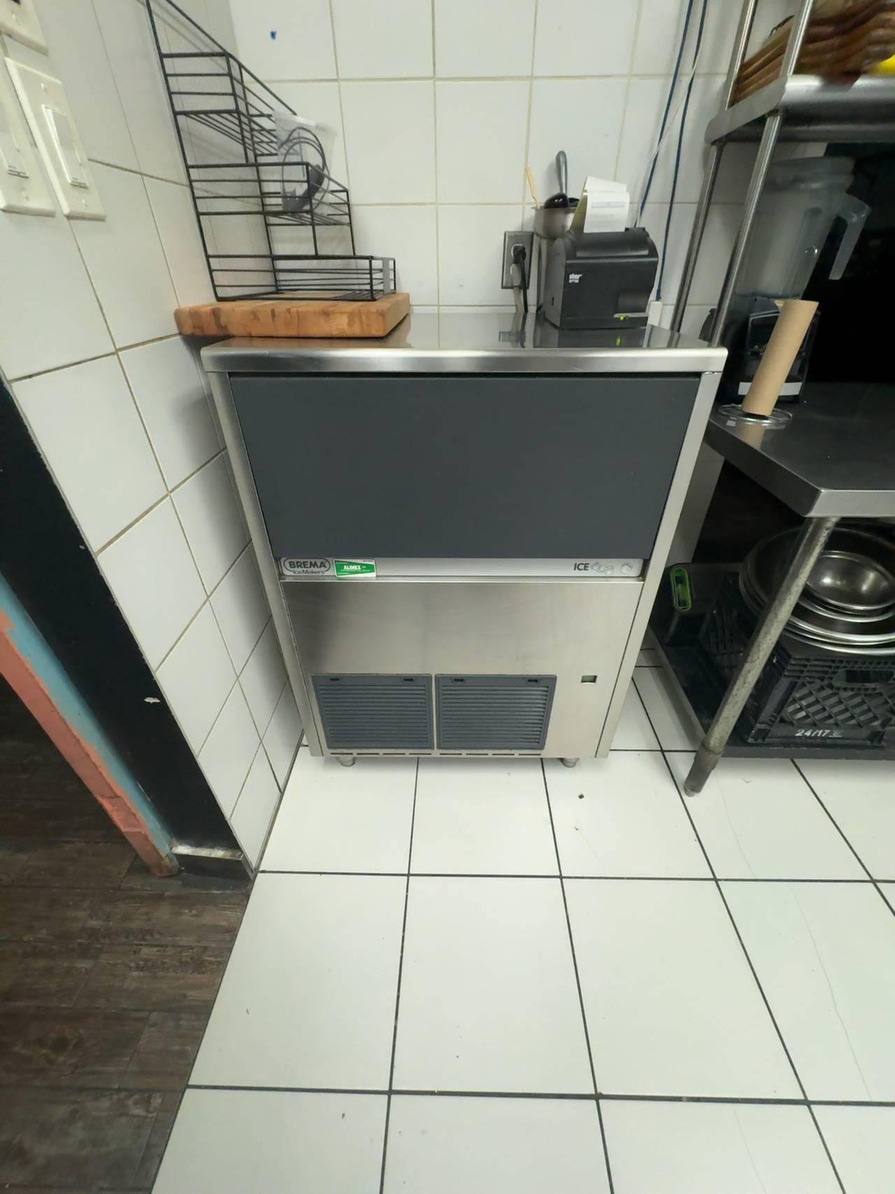 Brema Eurodib CB640A 29" Top Hat Undercounter Ice Machine