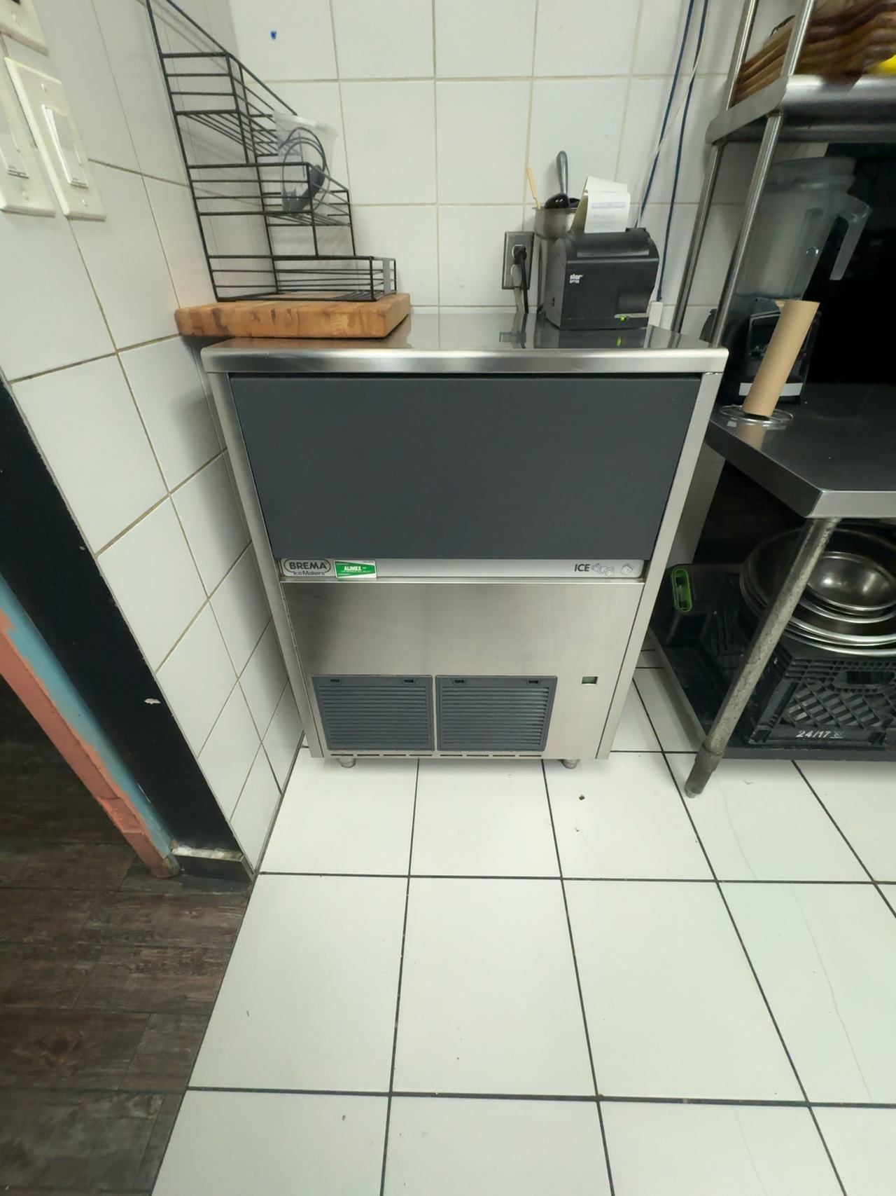 Brema Eurodib CB640A 29" Top Hat Undercounter Ice Machine