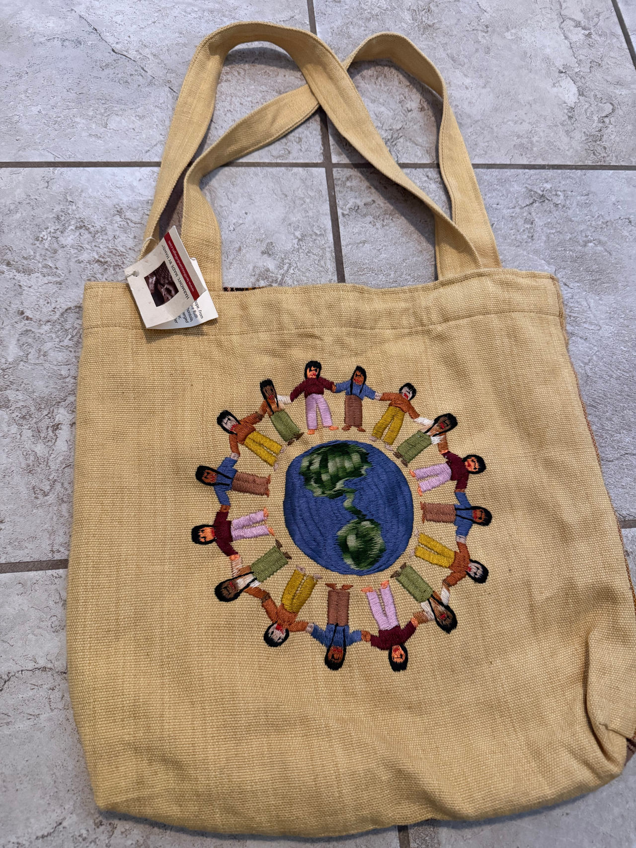 Ten Thousand Villages World Children Embroidered Shoulder Bag