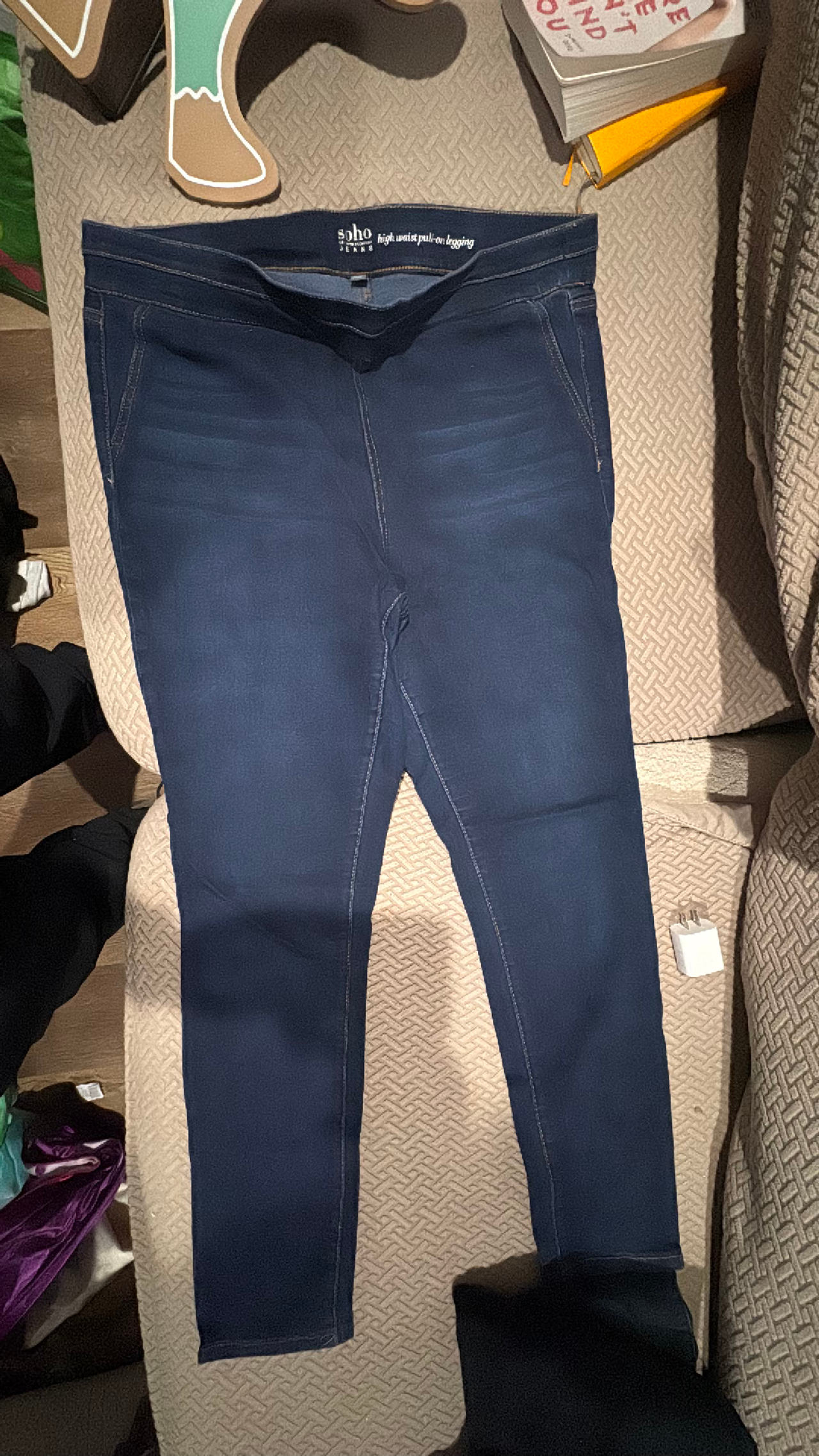 New York & Company Soho Skinny Denim Jeans Dark Wash