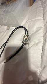 Native American Style Medicine Wheel Bolo Tie - Image 2