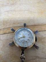 Croton Vintage Ship's Wheel Lapel Watch - Image 3