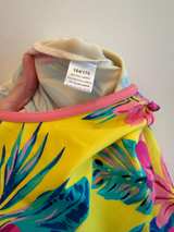 Girls Tropical Floral Swim Dress Size 12/13 - Image 4